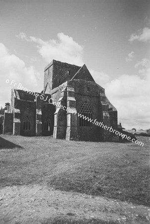 HOLY CROSS ABBEY  EAST WINDOWS AND GABLE